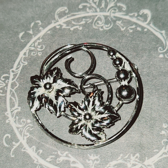 Rare BB Bennet & Bradford Sterling Pin Brooch - Picture 1 of 4